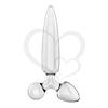 Triple Crystal 1 Dildo y plug de cristal